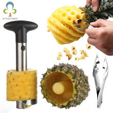 2Pcs Stainless Steel Easy to use Pineapple Peeler Accessories Pineapple Slicers Fruit Knife Cutter Corer Slicer Kitchen Tool GYH 2024 - buy cheap