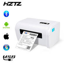 HTZT thermal shipping label printer 110mm 9200 4x6 shipping machine bluetooth barcode thermal label printer 2024 - buy cheap