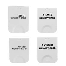 Hot Sale Practical 4MB 16MB 32MB 128MB Game Memory Card for NintendWii Cube forGC ForNGC White Game Memory Card ForWii 2024 - buy cheap