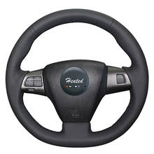 Microfiber leather Car Steering Wheel Cover for Toyota Corolla 2011 2012 2013 RAV4 2011 2012 braid on the steering wheel 2024 - buy cheap