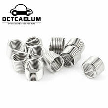 M12 X 1.5 10PCS Thread Repair Helical Coil Wire Inserts Set For Car Motorcycle Helicoil AT2059H1 2024 - buy cheap