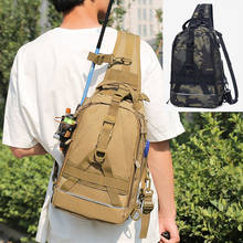 Tactical Sling Bag Laptop Waterproof Molle Military Travel Backpack Camping Hiking Hunting Sport Sports Bags Rucksack  X464D 2024 - buy cheap