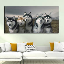 Poster Art Paintings Canvas Poster Print Animal wolf Picture Home Decor Wall Art Photo for Kid Gift 2024 - buy cheap