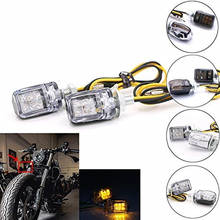 Luz LED intermitente para motocicleta, lámpara ámbar Mini de 6mm, Universal, para Honda, Suzuki, Kawasaki, Yamaha 2024 - compra barato