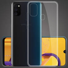 Funda suave transparente para Samsung M21, carcasa trasera protectora de silicona TPU transparente para Samsung S10 Lite M30s A90 5G 2024 - compra barato