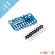 ADS1015 ADC ультра-маленький 12-битный прецизионный аналогово-цифровой преобразователь макетная плата модуль ADS1115 IIC I2C для Arduino 2024 - купить недорого