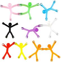 Colorful Humanoid Magnet With Magnets on their hands and feet perfect for Hobbies, Crafts, Science，Refrigerator, etc  pack of 10 2024 - buy cheap