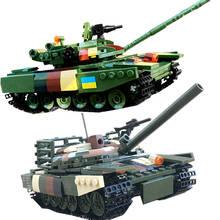 Bloques de construcción de la serie Miltary Xingbao para niños, juguete de ladrillos para armar tanque de batalla principal de orugas, Serie 2 estilos, y T72 T64, ideal para regalo de la Segunda Guerra Mundial 2024 - compra barato