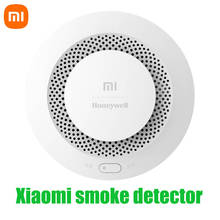 Detector de alarma de incendios Xiaomi Mijia Honeywell Original, Sensor Visual de humo Audible, Control remoto por aplicación Mihome, monitor de seguridad inteligente 2024 - compra barato