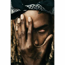 J024 New  Fetty Wap Rapper Music Singer Star Silk Poster Wall Sticker Decoration Gift 2024 - buy cheap