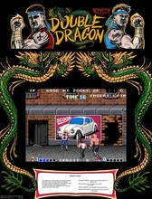 TIN SIGN "Double Dragon" Video Games Art Deco Garage Wall Decor 2024 - buy cheap