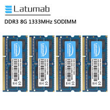 Оперативная память для ноутбука Latumab, 8 ГБ, 16 ГБ, DDR3, 1333 МГц, PC3, 10600, So-Dimm, 204 контакта, 1,5 В, модуль оперативной памяти для ноутбука, ПК 2024 - купить недорого