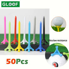 50Pcs=10Set ABS Plastic Golf Training Tees Club Driving Range Hitting Trainer Ball Nails Golfer Accessories 2024 - buy cheap