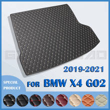 Car trunk mat for BMW X4 G02 2019 2020 2021 cargo liner carpet interior accessories cover 2024 - buy cheap