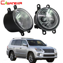 Cawanerl-Lámpara de montaje de luz antiniebla para coche, bombilla LED/halógena DRL de 12V, para Lexus LX570, 2008, 2009, 2010, 2011 2024 - compra barato