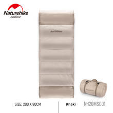 Naturehike 8 ~-5 ℃ Кемпинг конверт хлопковый спальный мешок, Spliceable 3 сезона вниз хлопок лист шаль для путешествий Стёганое одеяло 2024 - купить недорого