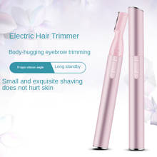 Electric Eyebrow Trimmer Face Eyebrow Hair Remover Mini Eyebrow Shaver Razor/ Instant Painless Portable Epilator Pink Black 2024 - buy cheap