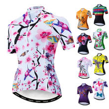 Weimostar 2021 Cycling Jersey Women Short Sleeve mtb Bike Jersey Cycling Clothes Quick Dry Bicycle Shirt Maillot Camisa Ciclismo 2024 - buy cheap