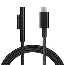 typec surface connected to usb-c 15V 3A PD charger cable for Microsoft Surface Pro 3/4/5/6/7 forSurface Laptop 1/2/3 Go book 2024 - buy cheap