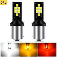 2 LED Bulb 1156 P21W BA15S 12SMD Car Backup Reverse Light for Mercedes Benz W203 W204 Auto Signal Lamp DRL Daytime Running Light 2024 - buy cheap