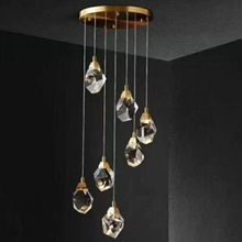 Modern luxury crystal pendant lights living dining room bedroom indoor lighting home decor loft kitchen LED hanging lamps 2024 - buy cheap
