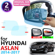 Espelho retrovisor para hyundai aslan, 2014, 2015, 2016, 2017, proteção completa, anti-neblina, acessório automotivo 2024 - compre barato