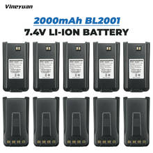 10X Replacement Li-Ion Battery for HYT BL2001, TC610, TC620 BLI-BL2001 Two Way Radio 2024 - buy cheap