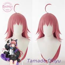 [Anihut】tamade Chiyu CHU² CHU Wig BanG Dream! Женская Синтетическая повязка для косплея из искусственных волос, Tamade Chiyu 2024 - купить недорого