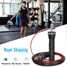 Men Adjustable Speed Skipping Rope Strength Workout Jump Rope Cable Nonslip Handle Gym Jumping Fitness Training Crossfit 2024 - buy cheap