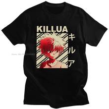 Vintage Hunter X Hunter Tshirt Short Sleeved Cotton Tee Men Summer Killua Zoldyck T-shirt Anime Manga Japan Hunters Hxh T Shirt 2024 - buy cheap
