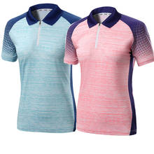 2020 new Quick dry Badminton t shirt Men/Women,Turn-down Collar golf shirt ,Table Tennis t shirt,game train Tennis shirts 3002 2024 - buy cheap