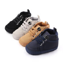 Baby Shoes Spring Autumn Pu Leather Baby Girl Boy Sneakers Newborn Casual Soft Sole Anti-Slip Toddler Infant First Walkers 2024 - buy cheap