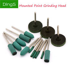 10pcs/Set 2.35/3mm Shank Rubber Mounted Point Grinding Head Assorted Special for Mould Finish Polish Grinder Dremel Rotary Tools 2024 - buy cheap