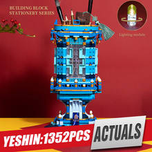 Yeshin 1216 Creative Toys The Chinese Enamel Palace Lantern Model Building Blocks Bricks Assembly Bricks Kids Toys Chinese Gifts 2024 - buy cheap