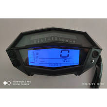 TKOSM Motorcycle DC 12V LCD Digital Adjustable Tachometer Speedometer Odometer Fuel Gauge For Kawasaki Z1000 299KMP 2024 - buy cheap