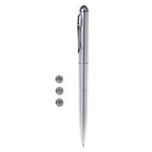 Творческий Магия Светодиодный UV светильник шариковая ручка с невидимыми чернила секрет шпионская ручка 2024 - купить недорого