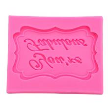 Letter you're Fabulous Chocolate Cake Decorating Tools DIY Baking Fondant Silicone Mold E522 2024 - buy cheap