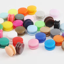 20 conjuntos de plástico redondo snaps botão prendedores colcha capa folha botão acessórios para roupas do bebê clipes t5 12mm 2024 - compre barato