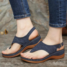 2021 verão novo estilo sapatos femininos sandálias flip flops estilo europeu americano grande tamanho sandálias 35-43 venda quente sandália feminina 2024 - compre barato