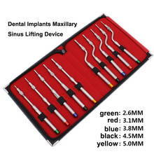5 шт. зубной имплантат инструмент остеотом нижнечелюстная пазуха инструмент для лифта вогнутые советы пазуха подъемное устройство имплантатный костный экструдер 2024 - купить недорого
