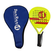 2021 ракетка для тенниса, профессиональная короткая ракетка для взрослых, ракетка из углеродного волокна, уличная пляжная ракетка-40 2024 - купить недорого