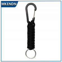 MKENDN Outdoor Umbrella Rope Keychain Climb Keychain Tactical Survival Tool Carabiner Hook Cord Backpack Buckle Spory Style 2024 - buy cheap