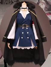 Kar98K cos Girls Frontline  anime man woman cosplay  High-quality fashion costume set Hat + cape + shirt + coat + belt 2024 - buy cheap