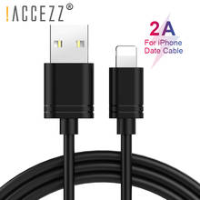 !ACCEZZ TPE USB Data Charging Cable Lighting For iPhone 12 11 X XS MAX XR 8 7 6 6S Charge Sync Cord Line For ipad Mini 1 2 3 4 2024 - buy cheap