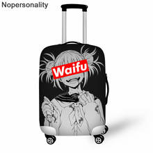 Twoheartsgirl Anime Senpai Print Luggage Cover Elastic Waterproof Suitcase Cover 18/20/22/24/26/28/30/32 inch Travel Accessories 2024 - buy cheap