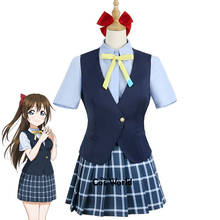 Amor ao vivo! Traje de fantasia idol de anime para cosplay, uniforme escolar nijigaki de anime personalizado para cosplay 2024 - compre barato