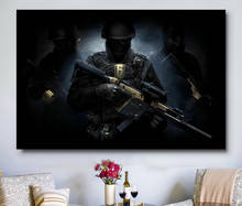 W245 New Tom Clancy's Rainbow Six Siege Trend Beautiful Fashion Silk Fabric Wall Poster Art Decor Sticker Bright 2024 - buy cheap