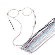 KLASSNUM 1PC Fashion Beaded Sunglass Glasses Chain 2019 Men Women Cord Lanyard Necklace Spectacles Holder Accessories 2024 - buy cheap