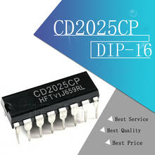 1pcs/lot CD2025 CD2025CP YG2025 DIP-16 IC Original New Wholesale Electronic In Stock 2024 - buy cheap
