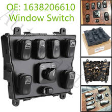 New Electric Power Window Master Control Switch for Mercedes-Benz ML320 W163 ML400 ML430 ML500 OEM 1638206610 SD-001650 03751566 2024 - buy cheap